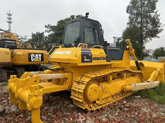 D85ESS-2 Crawler Bulldozer Komatsu utilisé avec déchirure hydraulique