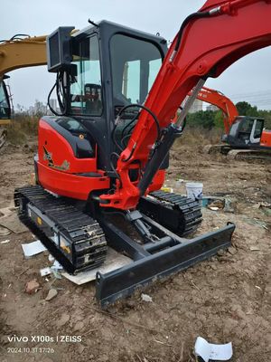 Excavatrice miniature Kubota U35-5 d'occasion au Japon avec moteur EPA/Excavatrice miniature Kubota d'occasion à vendre