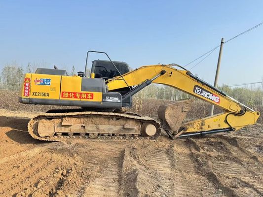 XE215DA Excavatrice utilisée XCMG lourde XCMG 20 tonnes Excavatrice économie d'énergie
