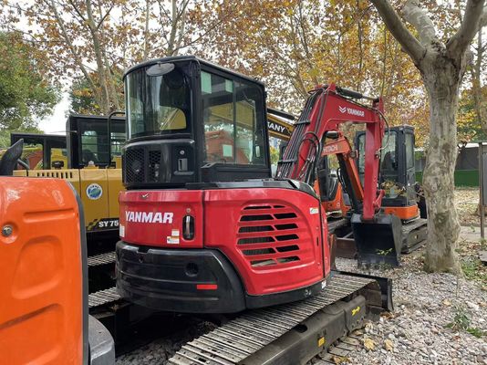 Excavatrice miniature Yanmar Vio55-5B d'origine japonaise avec moteur EPA/Excavatrice miniature Kubota d'occasion à vendre