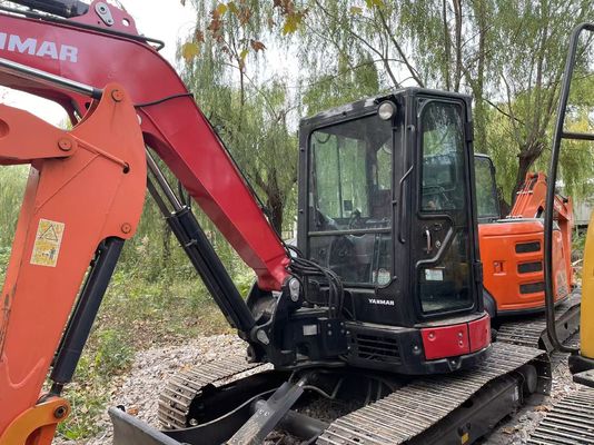 Excavatrice miniature Yanmar Vio55-5B d'origine japonaise avec moteur EPA/Excavatrice miniature Kubota d'occasion à vendre