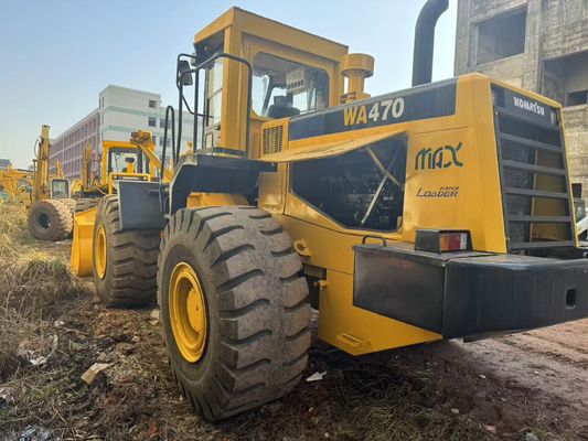 Repeindre la couleur WA470-3 chargeur à roues Komatsu utilisé pour la construction Moyen-Orient