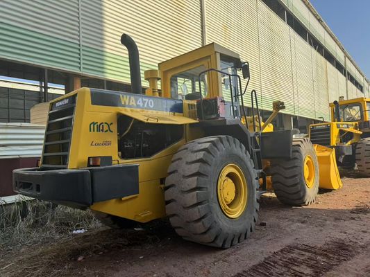 Repeindre la couleur WA470-3 chargeur à roues Komatsu utilisé pour la construction Moyen-Orient