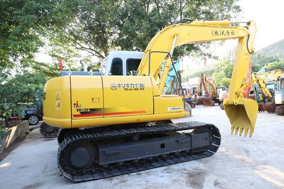 Originale japonaise utilisée Sumitomo SH120-6 Excavatrice en parfait état