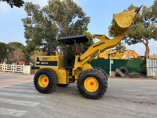 Les chargeurs à roues miniatures Komatsu WA510 originaux japonais en bon état