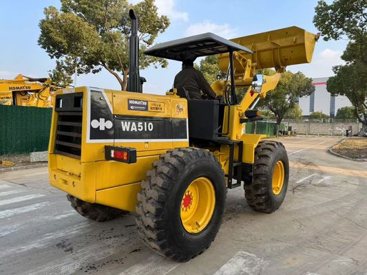 Les chargeurs à roues miniatures Komatsu WA510 originaux japonais en bon état