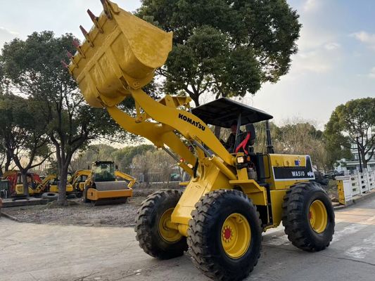 Les chargeurs à roues miniatures Komatsu WA510 originaux japonais en bon état