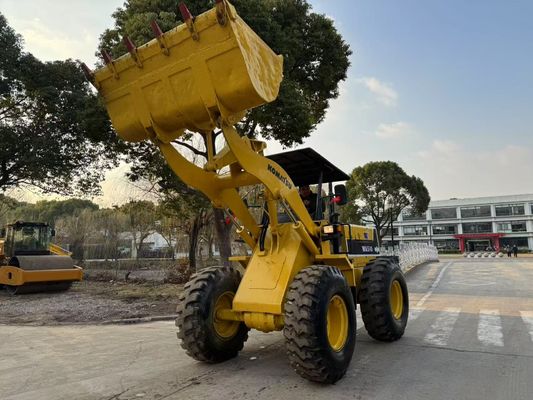 Les chargeurs à roues miniatures Komatsu WA510 originaux japonais en bon état