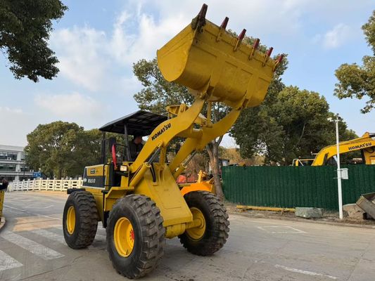 Les chargeurs à roues miniatures Komatsu WA510 originaux japonais en bon état