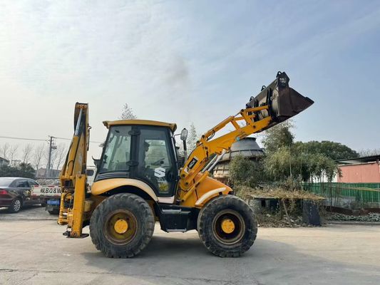 Originale du Royaume-Uni JCB 4CX chargeuse à pelle utilisée avec quatre dans un seau / JCB chargeuse à pelle utilisée à vendre à chaud