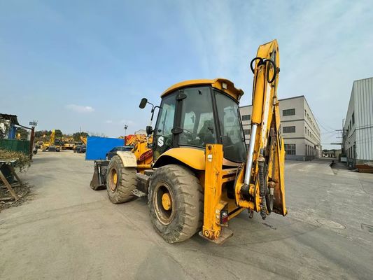 Originale du Royaume-Uni JCB 4CX chargeuse à pelle utilisée avec quatre dans un seau / JCB chargeuse à pelle utilisée à vendre à chaud