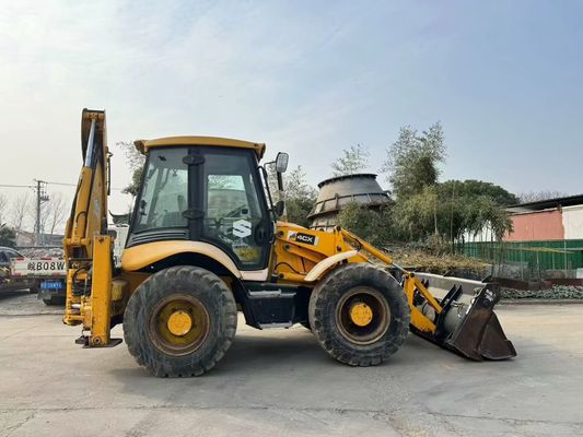 Originale du Royaume-Uni JCB 4CX chargeuse à pelle utilisée avec quatre dans un seau / JCB chargeuse à pelle utilisée à vendre à chaud