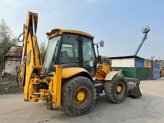 Originale du Royaume-Uni JCB 4CX chargeuse à pelle utilisée avec quatre dans un seau / JCB chargeuse à pelle utilisée à vendre à chaud