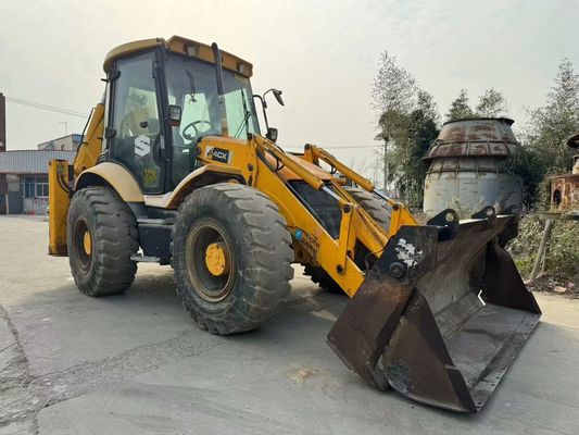 Originale du Royaume-Uni JCB 4CX chargeuse à pelle utilisée avec quatre dans un seau / JCB chargeuse à pelle utilisée à vendre à chaud
