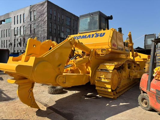 Bulldozer japonais d'occasion Komatsu D375A avec éventreur hydraulique