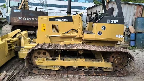 Couleur d'origine Utilisé Komatsu D31P-20 Mini Bulldozer Vente à chaud en Asie