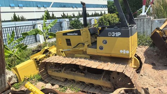 Couleur d'origine Utilisé Komatsu D31P-20 Mini Bulldozer Vente à chaud en Asie