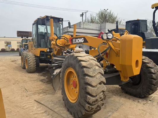 6 Gradeur de moteur d'entraînement 2023 Année utilisée XCMG GR2153 Gradeur de moteur d'efficacité énergétique pour la construction