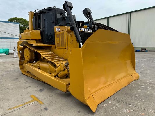 Bouteur Caterpillar D6R d'occasion en promotion au Japon avec ripper hydraulique