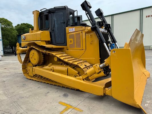 Bouteur Caterpillar D6R d'occasion en promotion au Japon avec ripper hydraulique