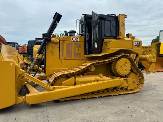 Bouteur Caterpillar D6R d'occasion en promotion au Japon avec ripper hydraulique