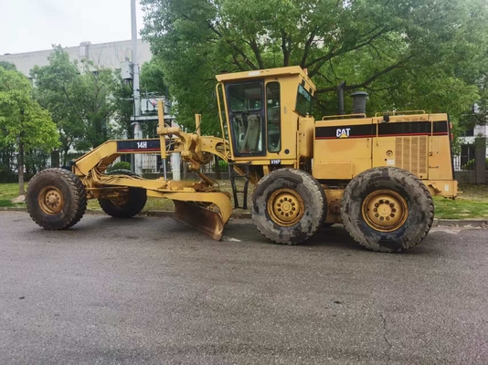 Couleur d'origine Utilisé Caterpillar 14H Motor Grader En excellent état