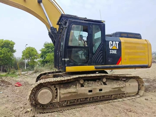 2017 Année Utilisée Chenille Caterpillar 336E Excavatrice Couleur Originale 36 Tonnes Pour l'Exploitation Minière