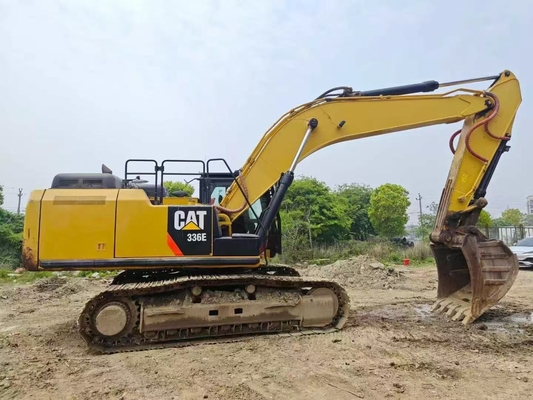 2017 Année Utilisée Chenille Caterpillar 336E Excavatrice Couleur Originale 36 Tonnes Pour l'Exploitation Minière