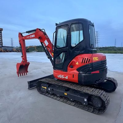 Excavateur mini Kubota U55-4 d'occasion au Japon/Excavateur mini Kubota d'occasion
