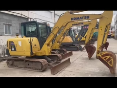 Couleur d'origine Utilisé Komatsu PC56MR-2 Mini Excavator En excellent état