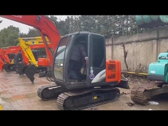 Originale japonaise utilisée Hitachi ZX60 Mini Excavateur à rouleaux avec pouce hydraulique