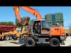 Couleur d'origine Utilisé Hitachi ZX160W Excavateur à roues en bon état