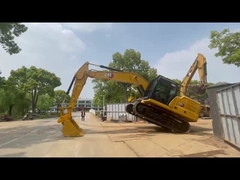 Excavateur Caterpillar 320GC en bon état avec accrochage hydraulique